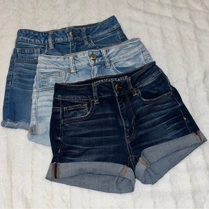 American Eagle Lot Juniors High-Rise Shorts